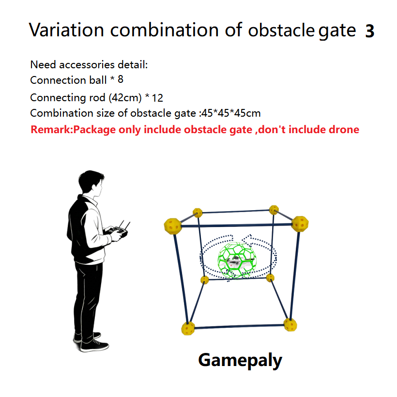Racing Obstacle Gate Goal Ligh - Drone Racing Gate recension och pris